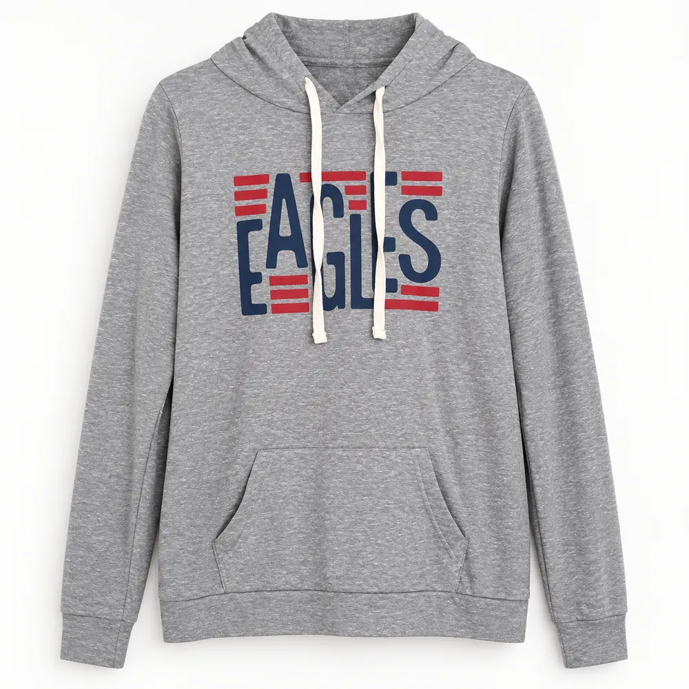 Eagles Puzzle piece lightweight hoodie